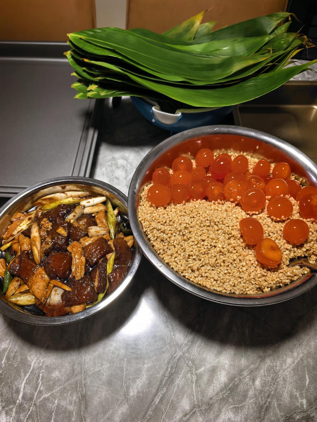 蛋黄肉粽