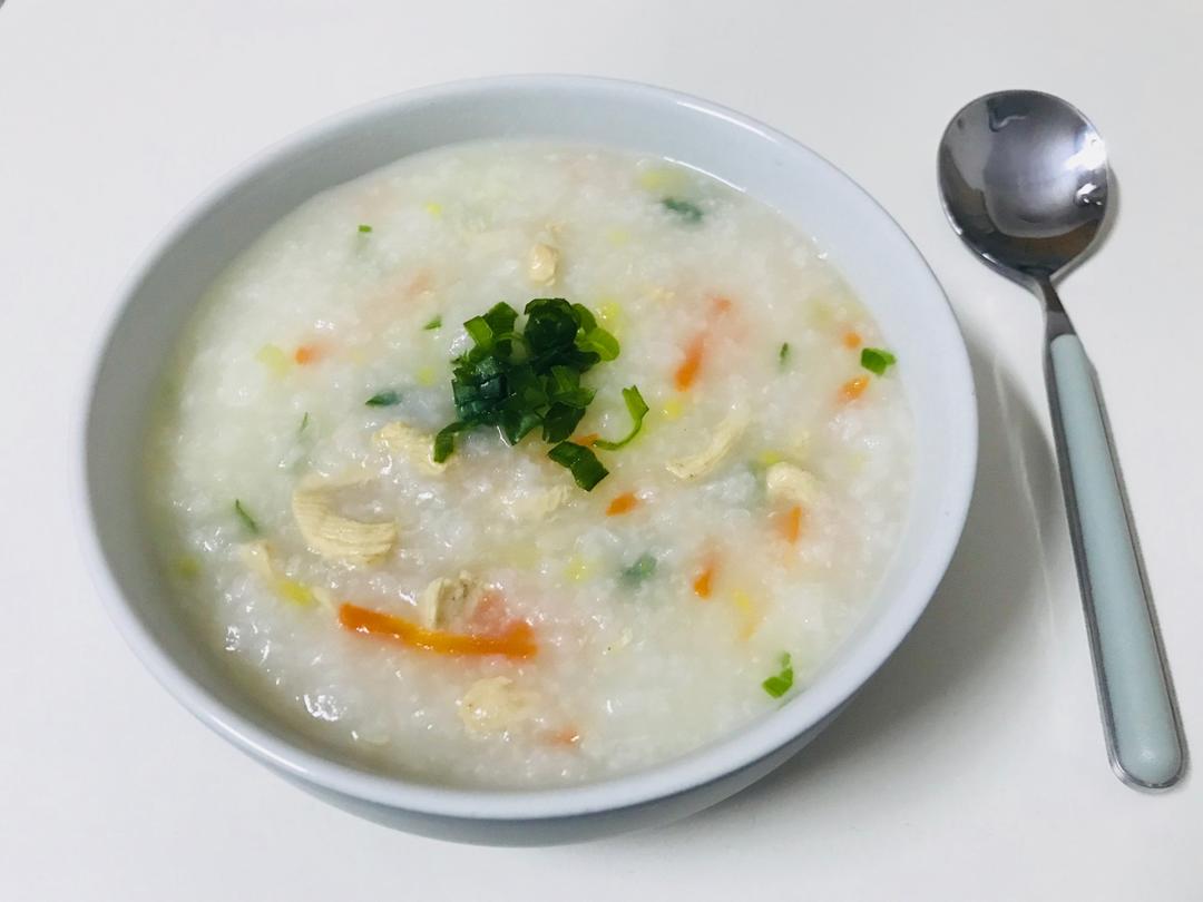 胡萝卜鸡丝粥