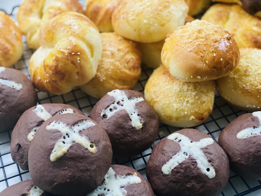 巧克力流心餐包