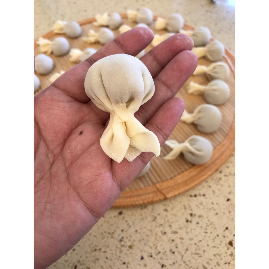 小馄饨的包法