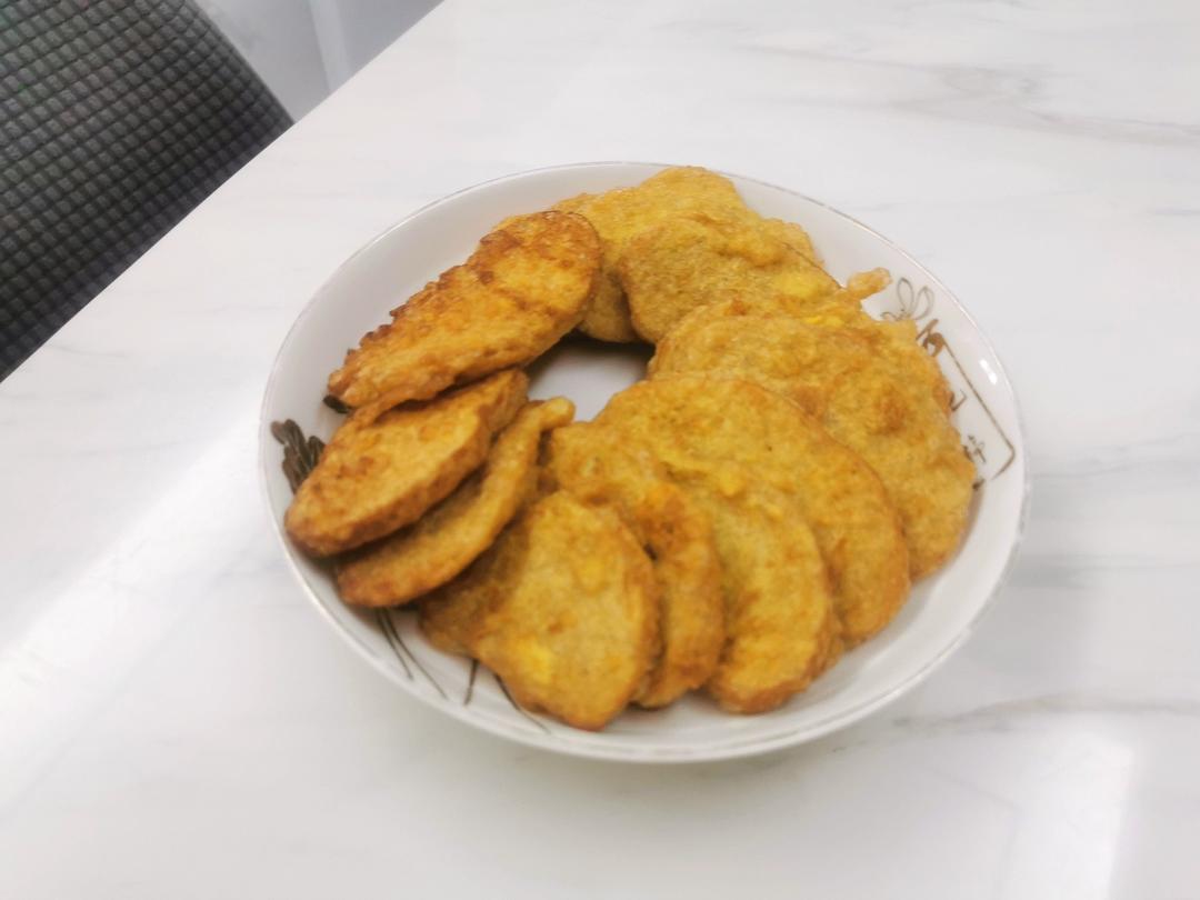 金黄酥脆利口的炸馒头片