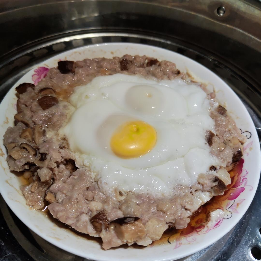 香菇蒸肉饼