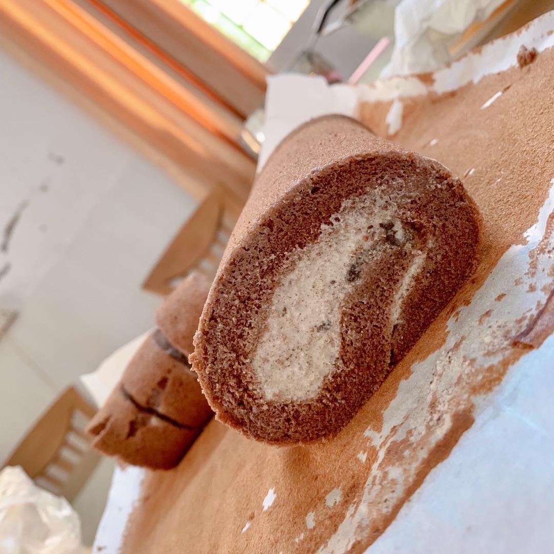 咸摩卡奶油卷/完美毛巾面技巧+回味无穷摩卡配方/烘焙视频蛋糕篇9「中卷」