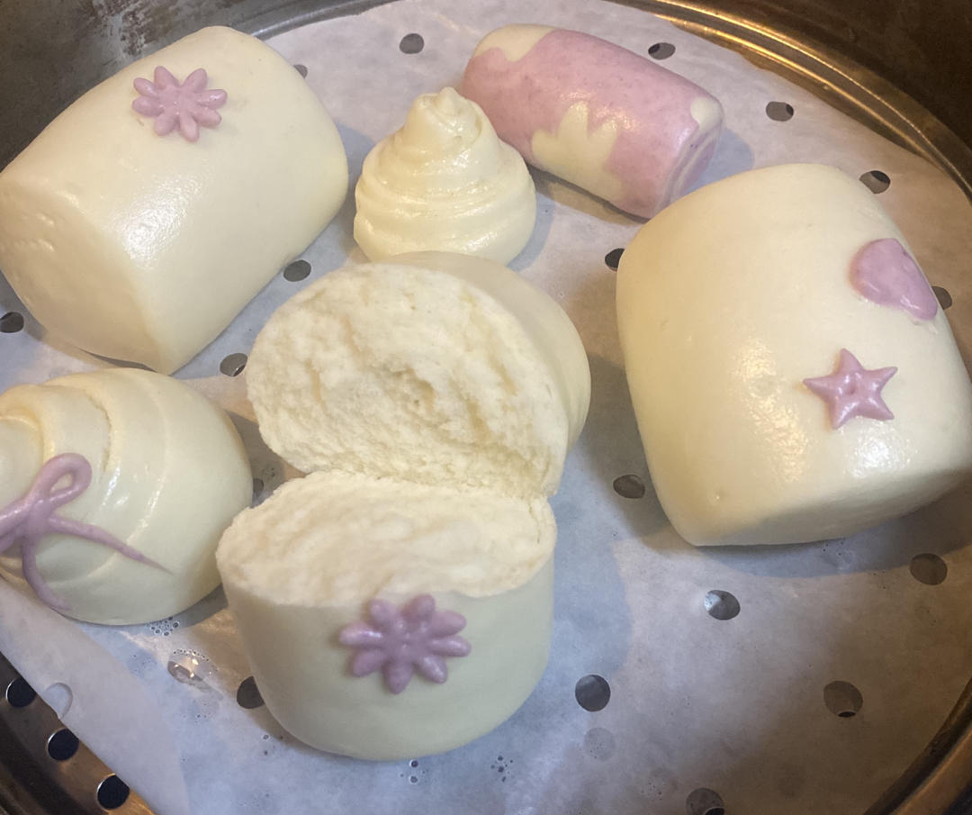 汤种奶香馒头（超柔软）