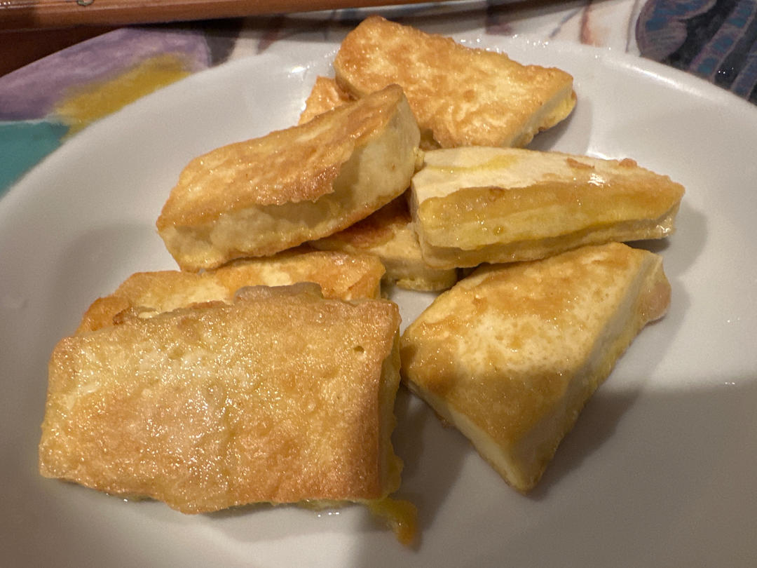 无敌好吃的香煎豆腐