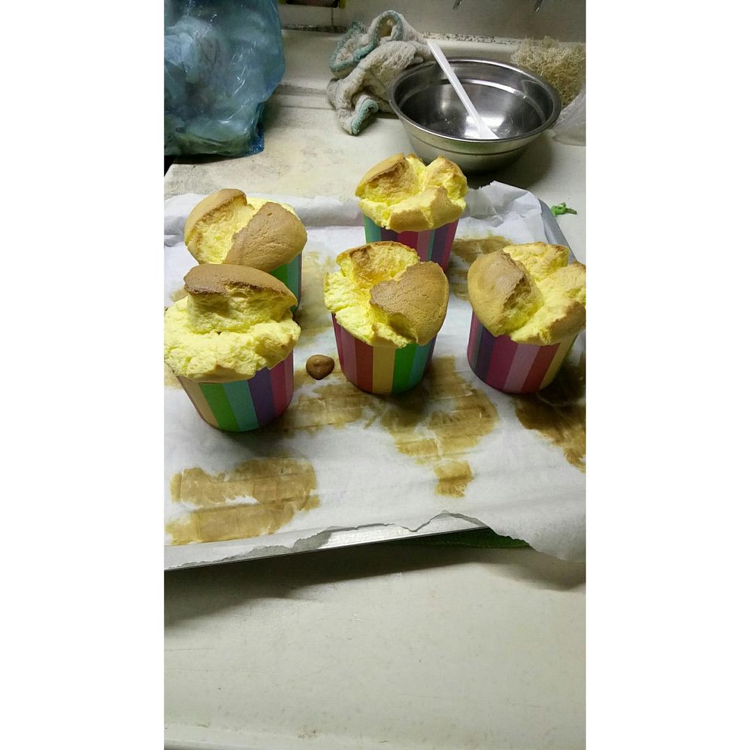 棉花纸杯蛋糕
