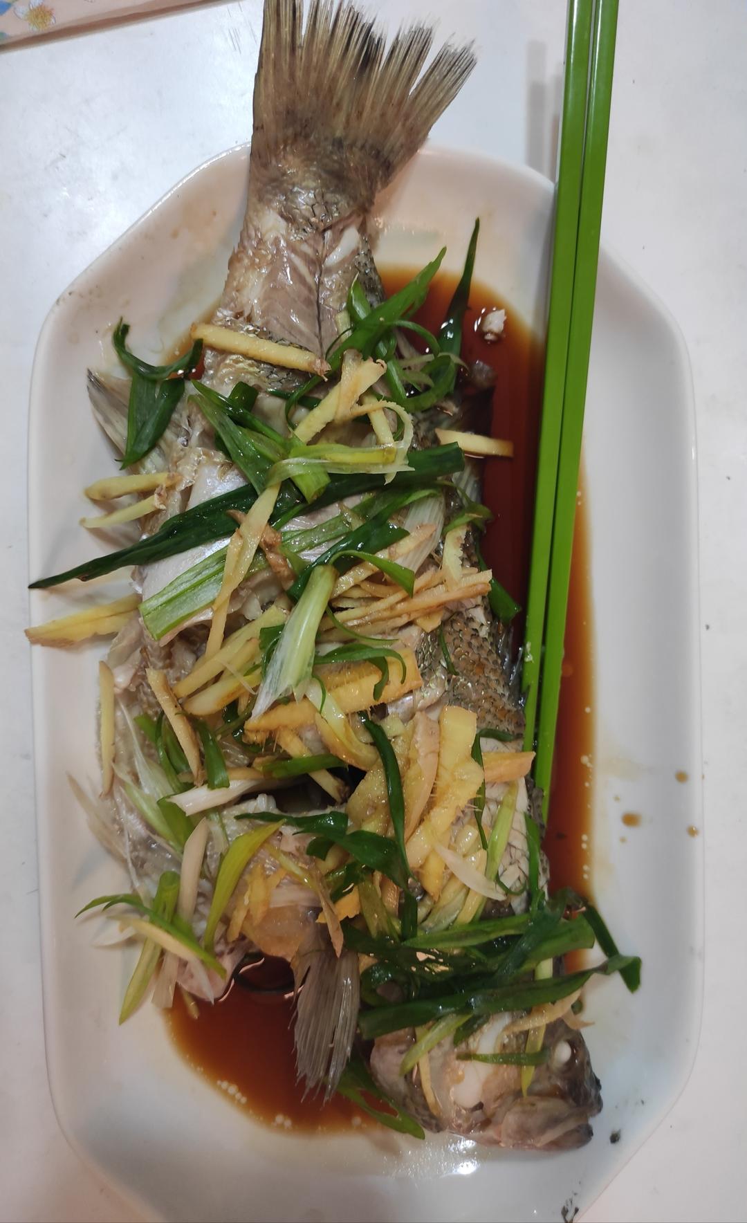 清蒸鱼（桂鱼、鲈鱼、多宝、鳊鱼均适用）