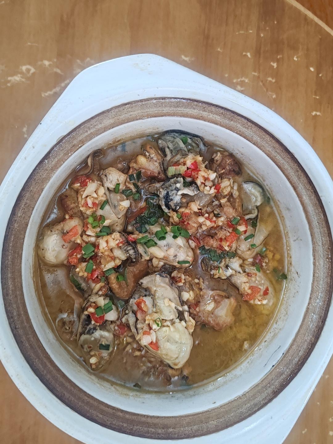 吃一次就快乐到起飛——生蚝鸡煲