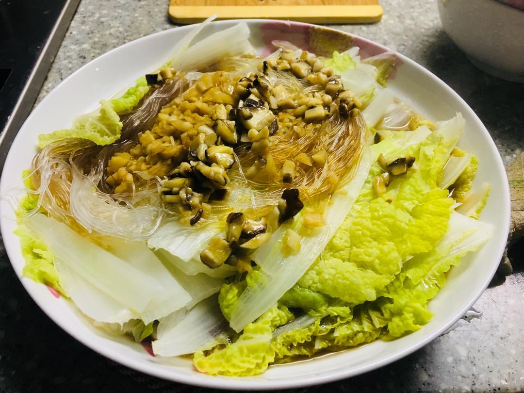 蒜蓉粉丝蒸娃娃菜