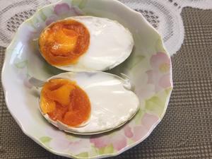 自己腌制咸鸭蛋（附咸蛋白、咸蛋黄的保存方法）的做法 步骤6