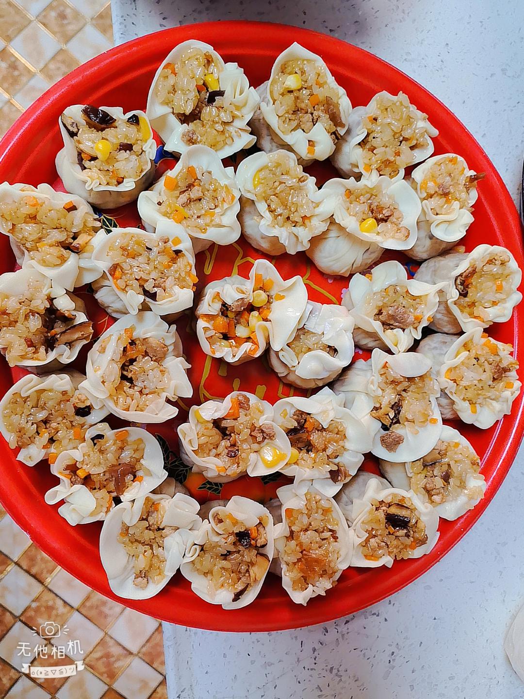 烧卖花边皮小技巧