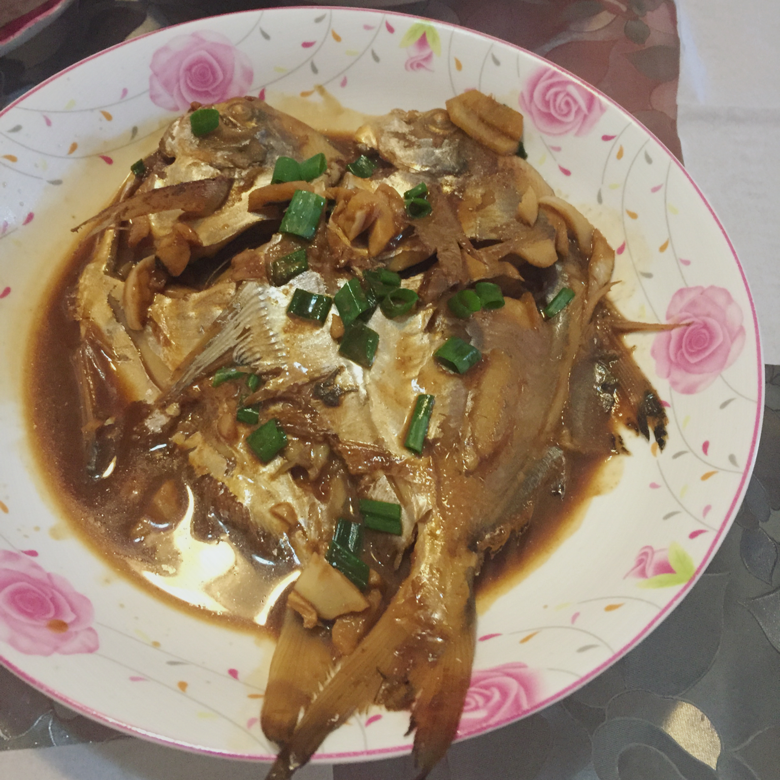家常红烧鲳鱼