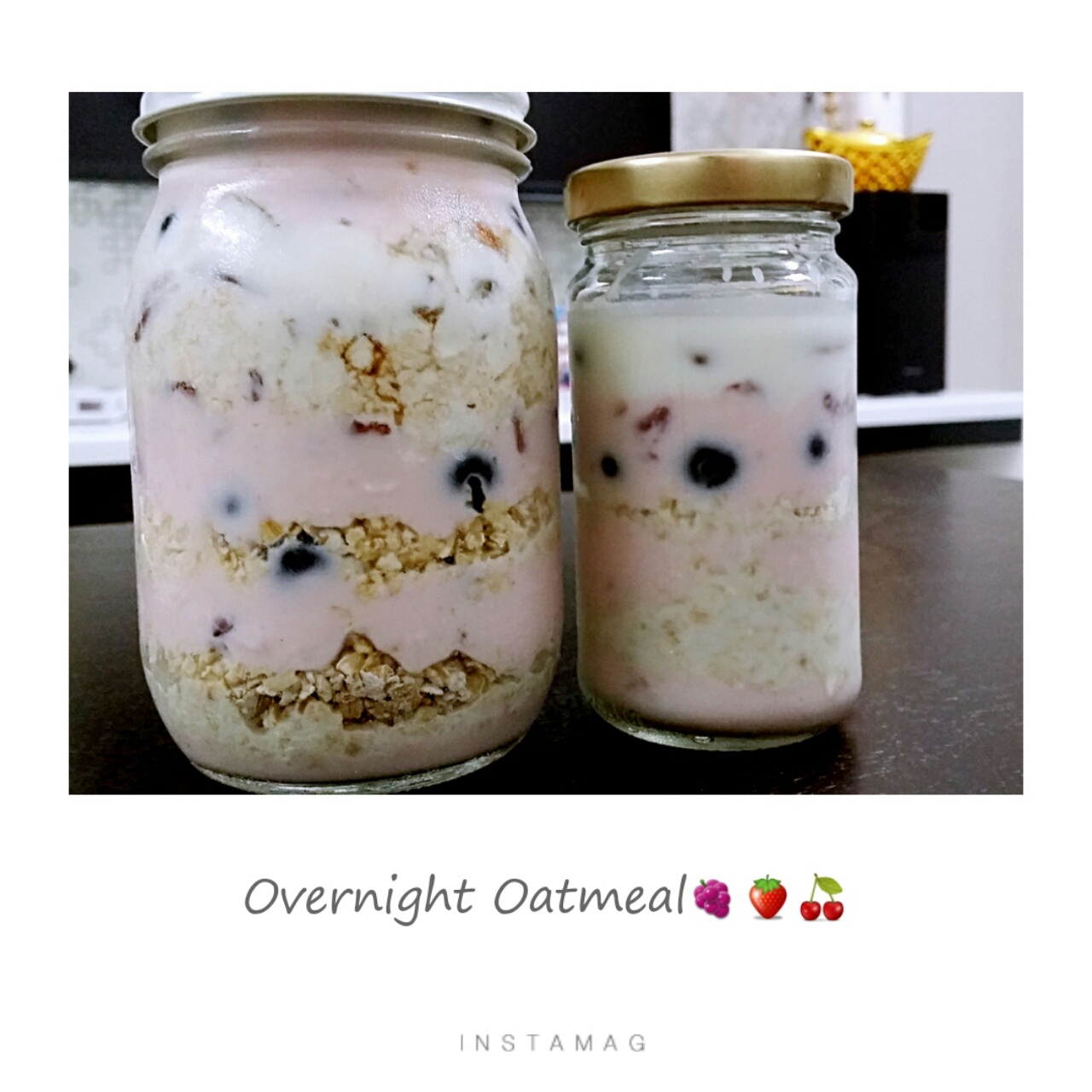 Overnight Oatmeal 隔夜早餐燕麦杯