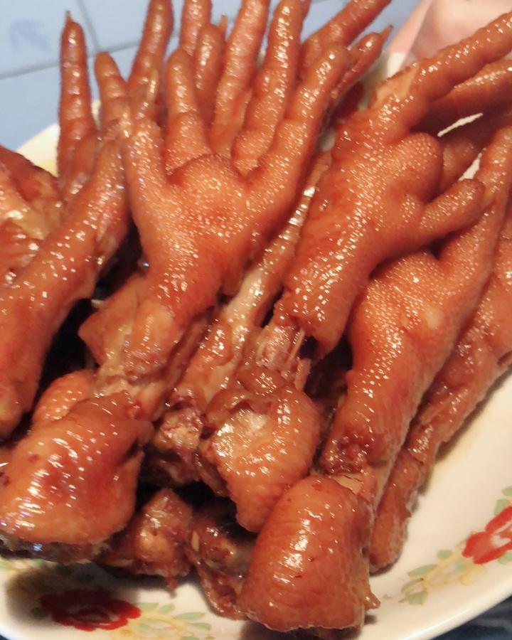 love做的秘制红烧鸡爪