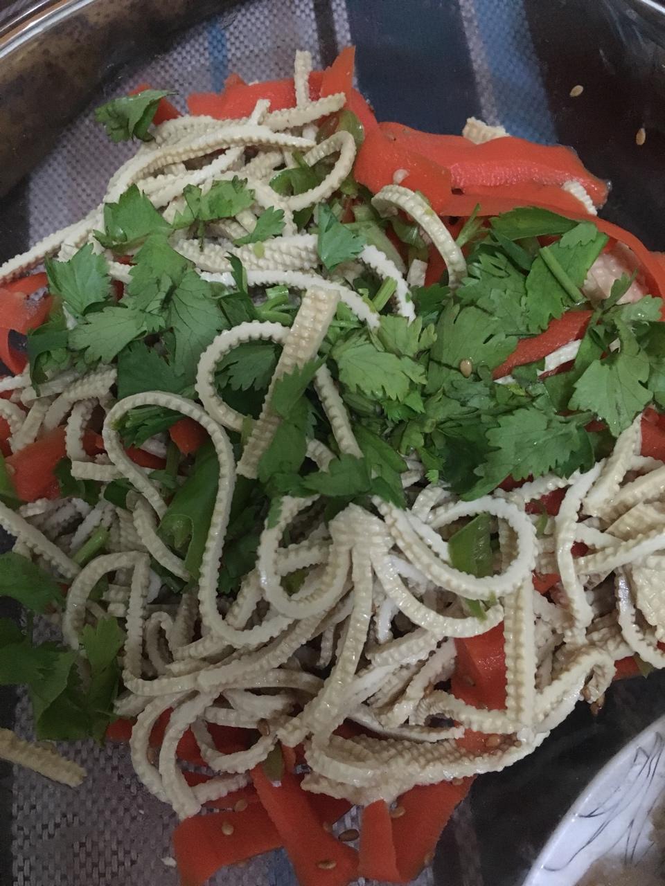 凉拌豆皮
