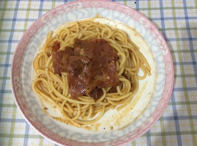 培根番茄意大利面