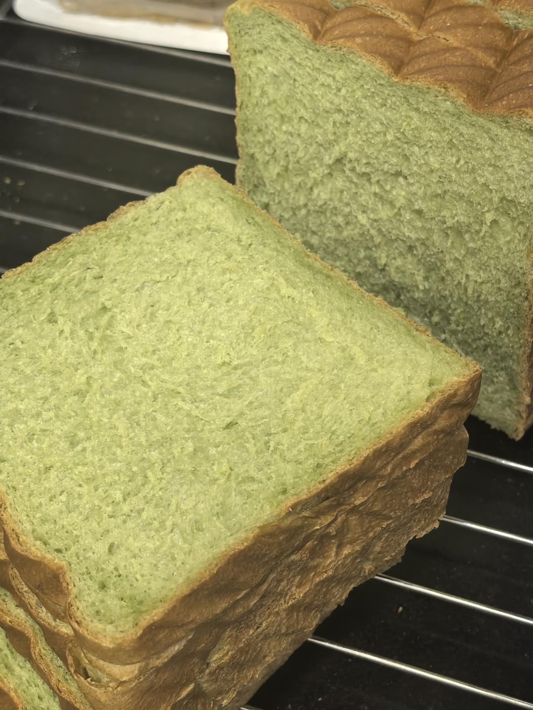 茶清香🍵抹茶白巧吐司 | 口感清爽不甜腻