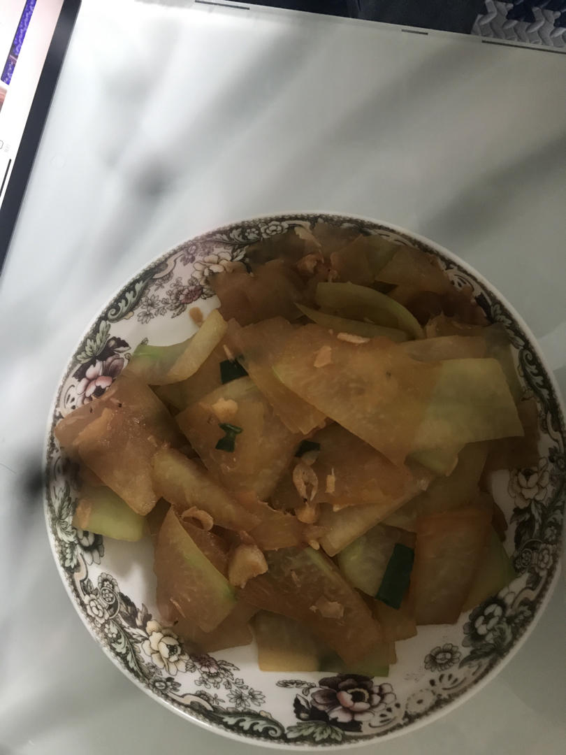 清炒冬瓜