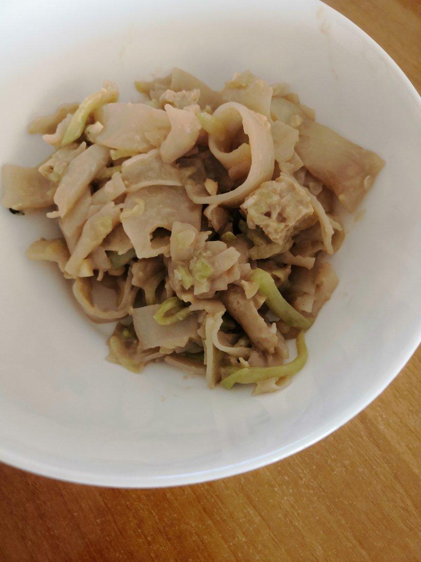 凉拌面皮