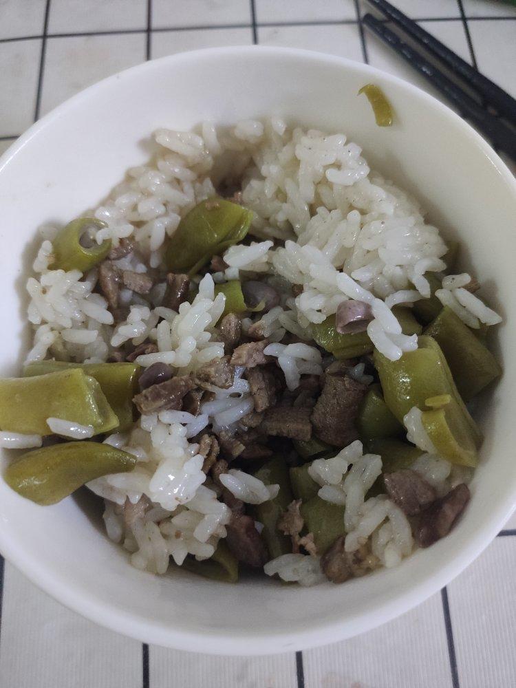 童年回忆-妈妈牌豆角饭