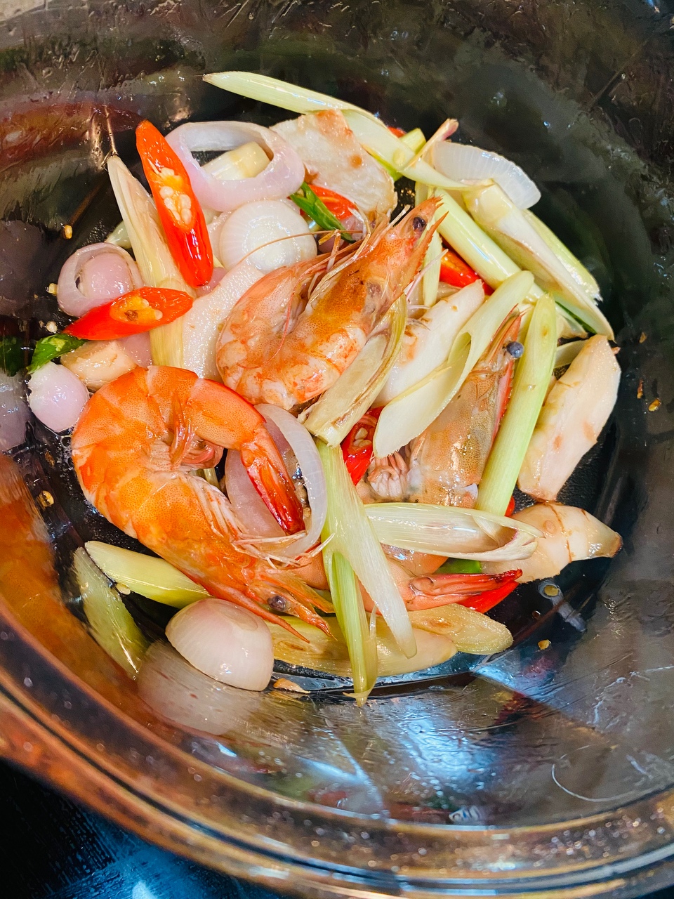 泰式冬荫功海鲜汤的做法 步骤10