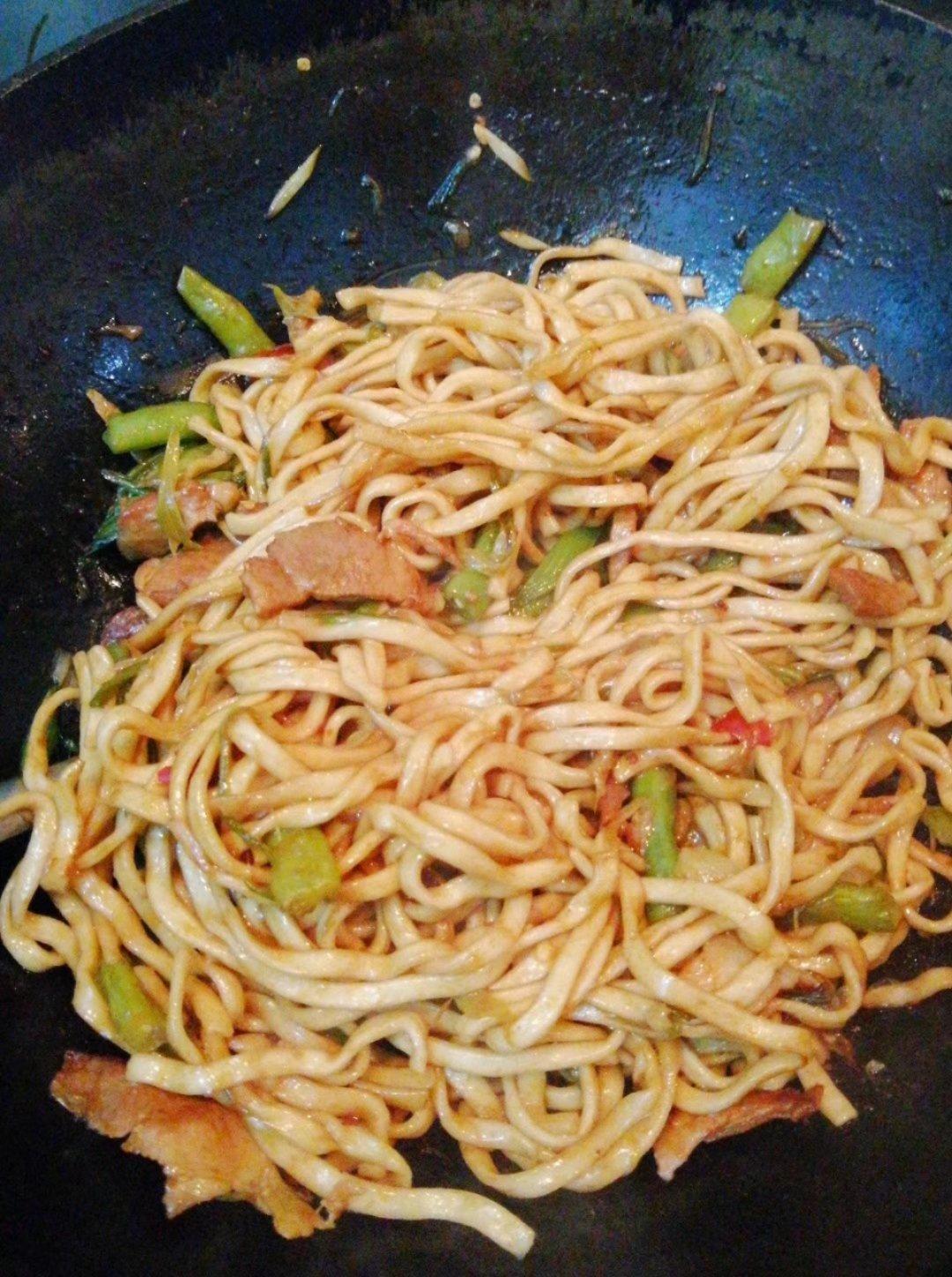 扁豆焖面