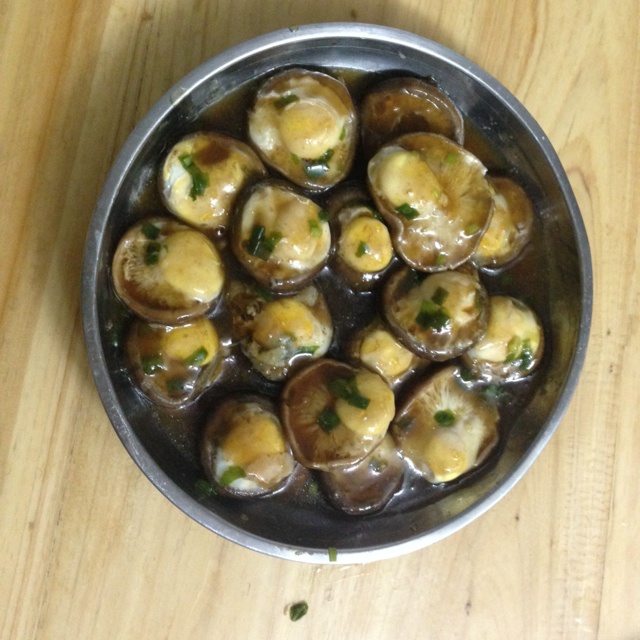 冬菇蒸鹌鹑蛋