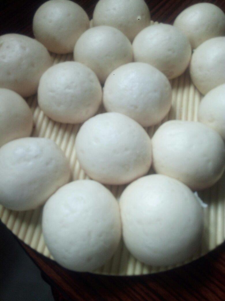 纯手工奶香馒头【无泡打粉，无添加】