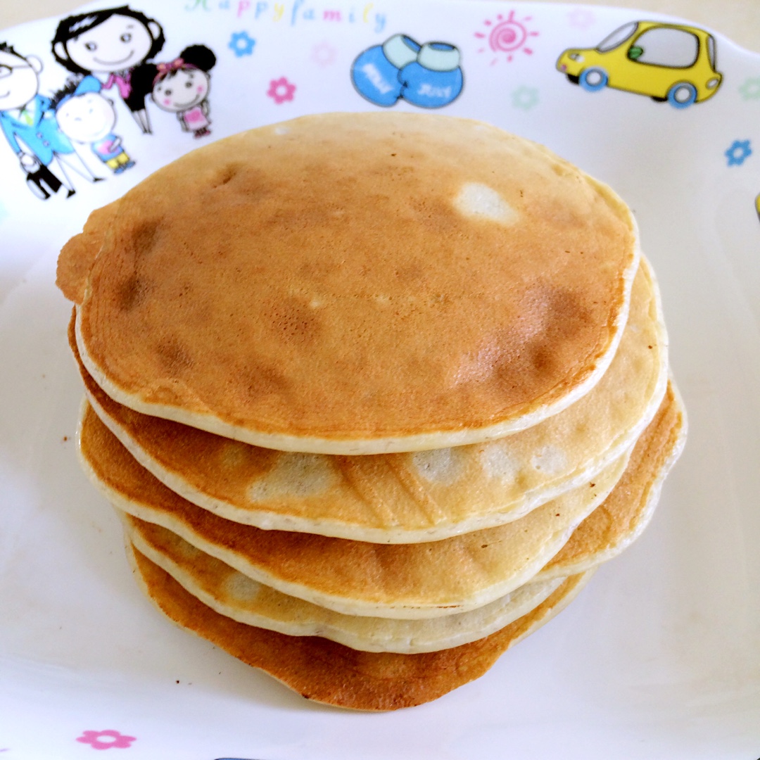 【减脂早餐】无油香蕉松饼（超简单）