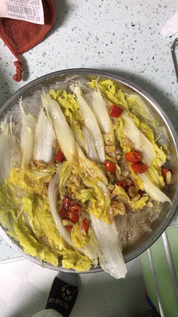 蒜蓉粉丝娃娃菜