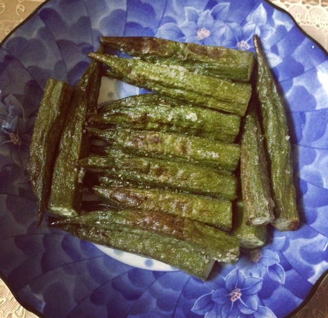 盐烤秋葵