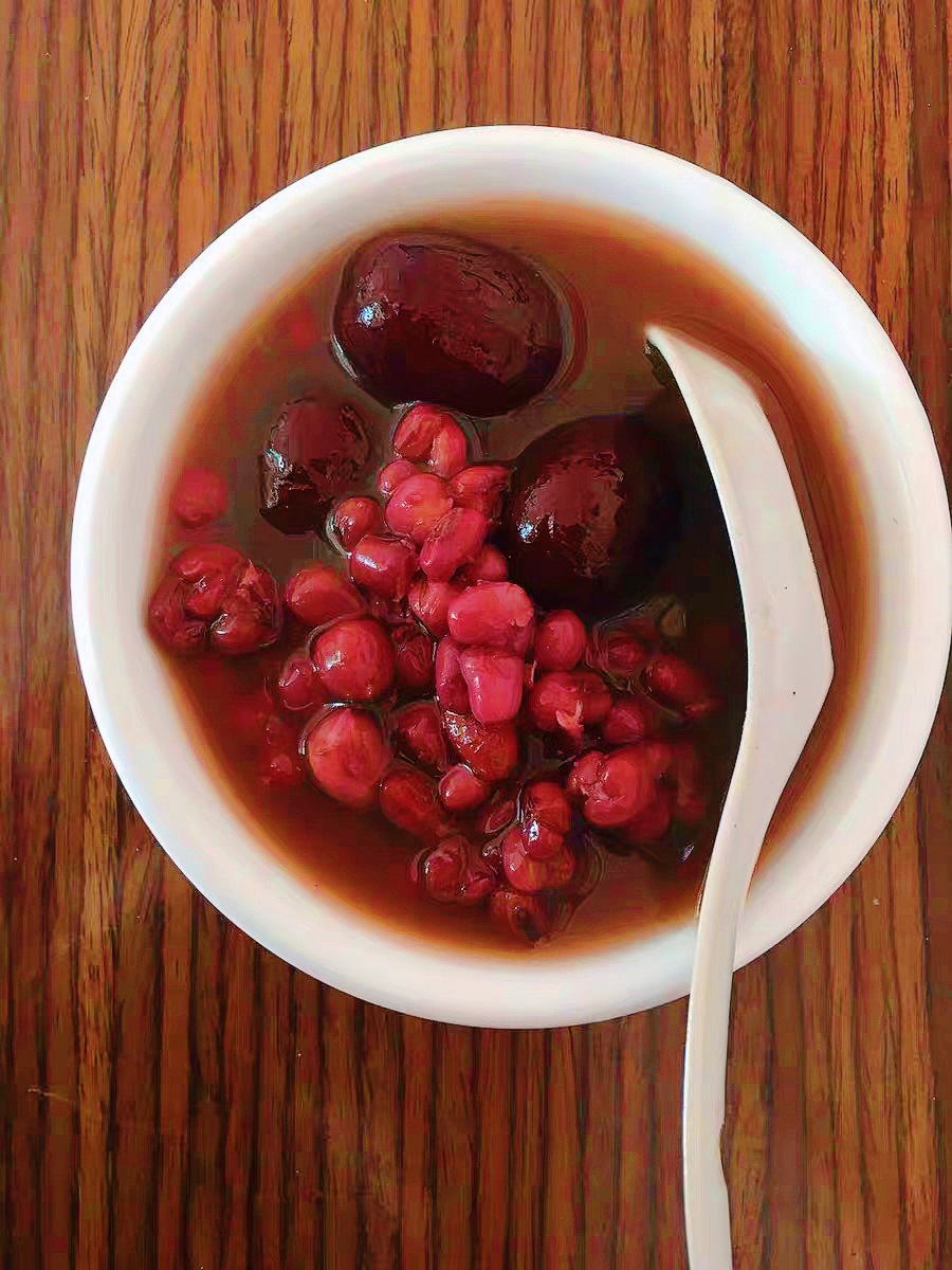 小姨妈传统五红汤（经期不舒服时候的食疗，补血提气）的做法 步骤5
