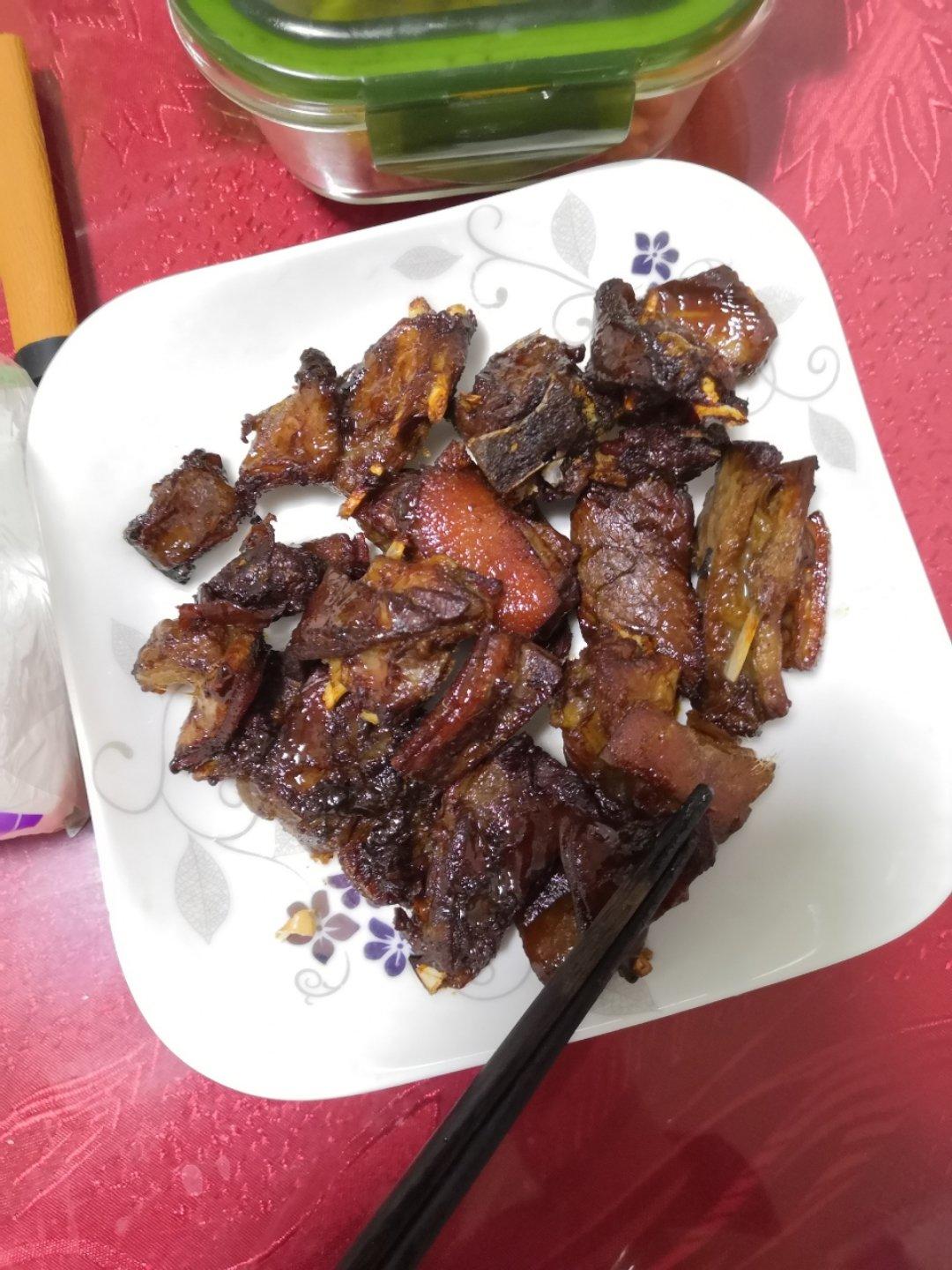 蜜汁烤排骨