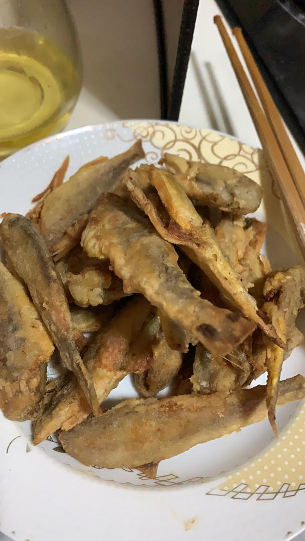 香煎小黄鱼