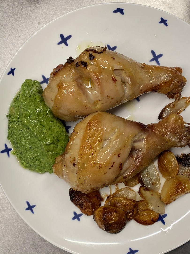 生酮低碳-超级简单的改良盐焗鸡腿