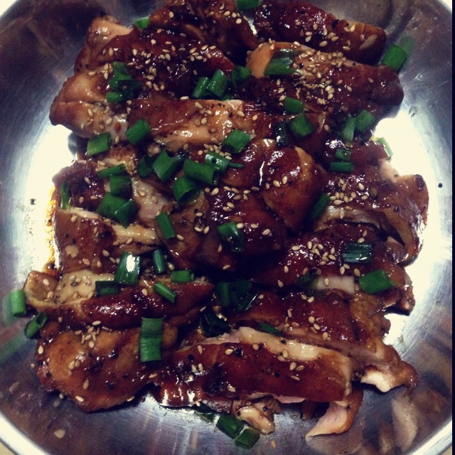 浓香照烧黑椒鸡腿