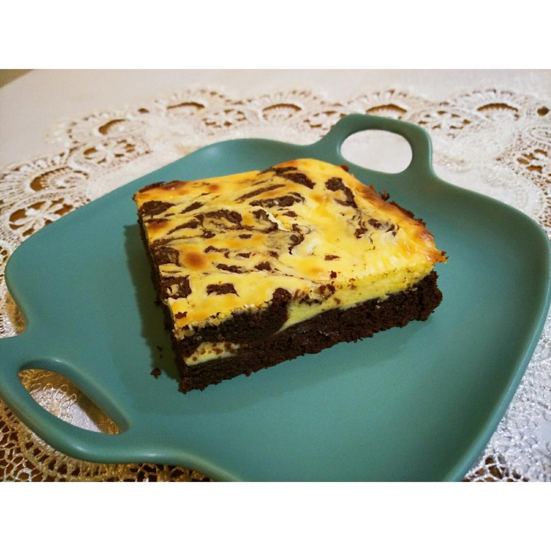 芝士布朗尼蛋糕 Cream Cheese Brownie