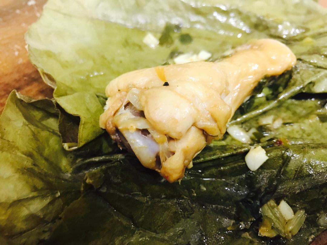 荷叶包鸡翅