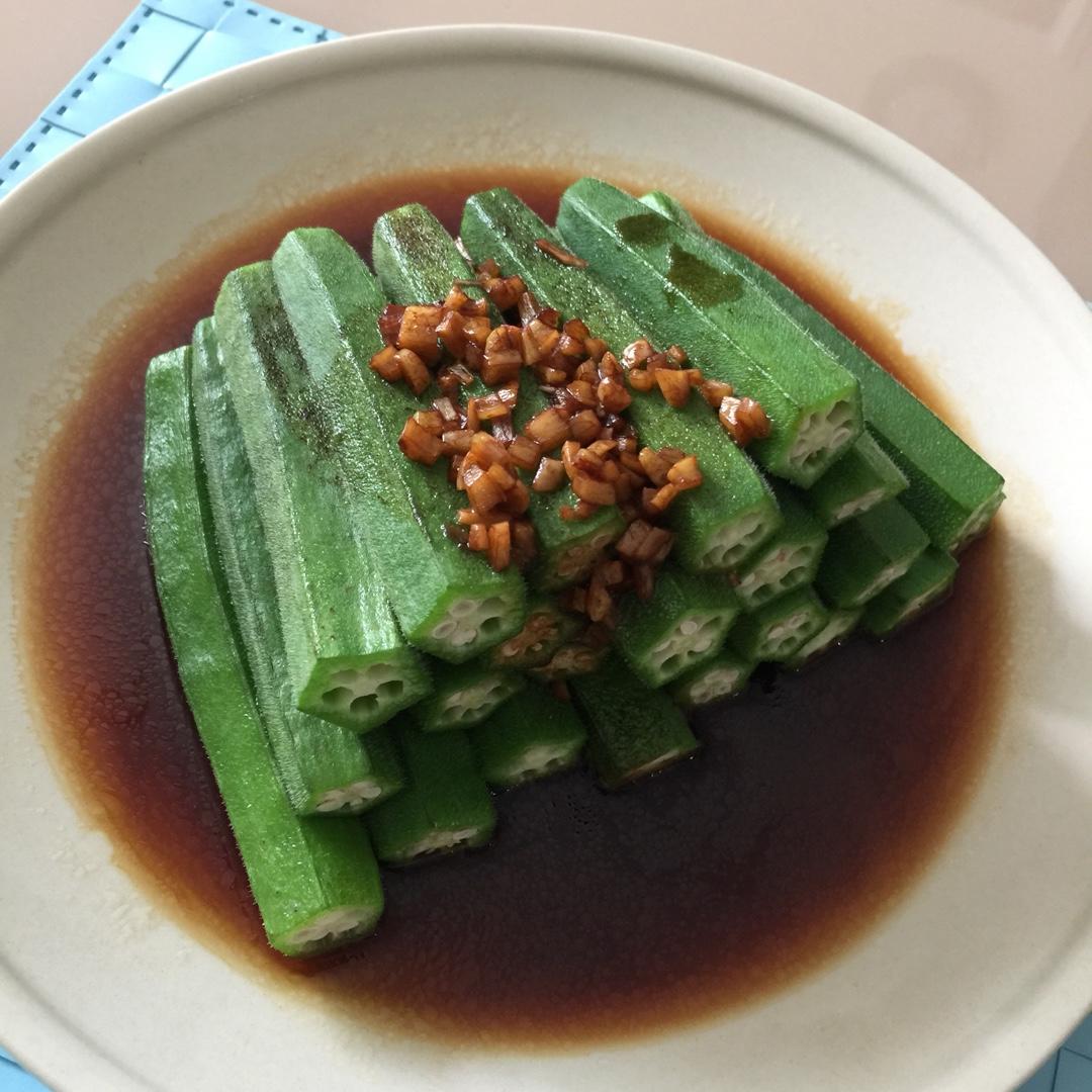 蒜蓉秋葵