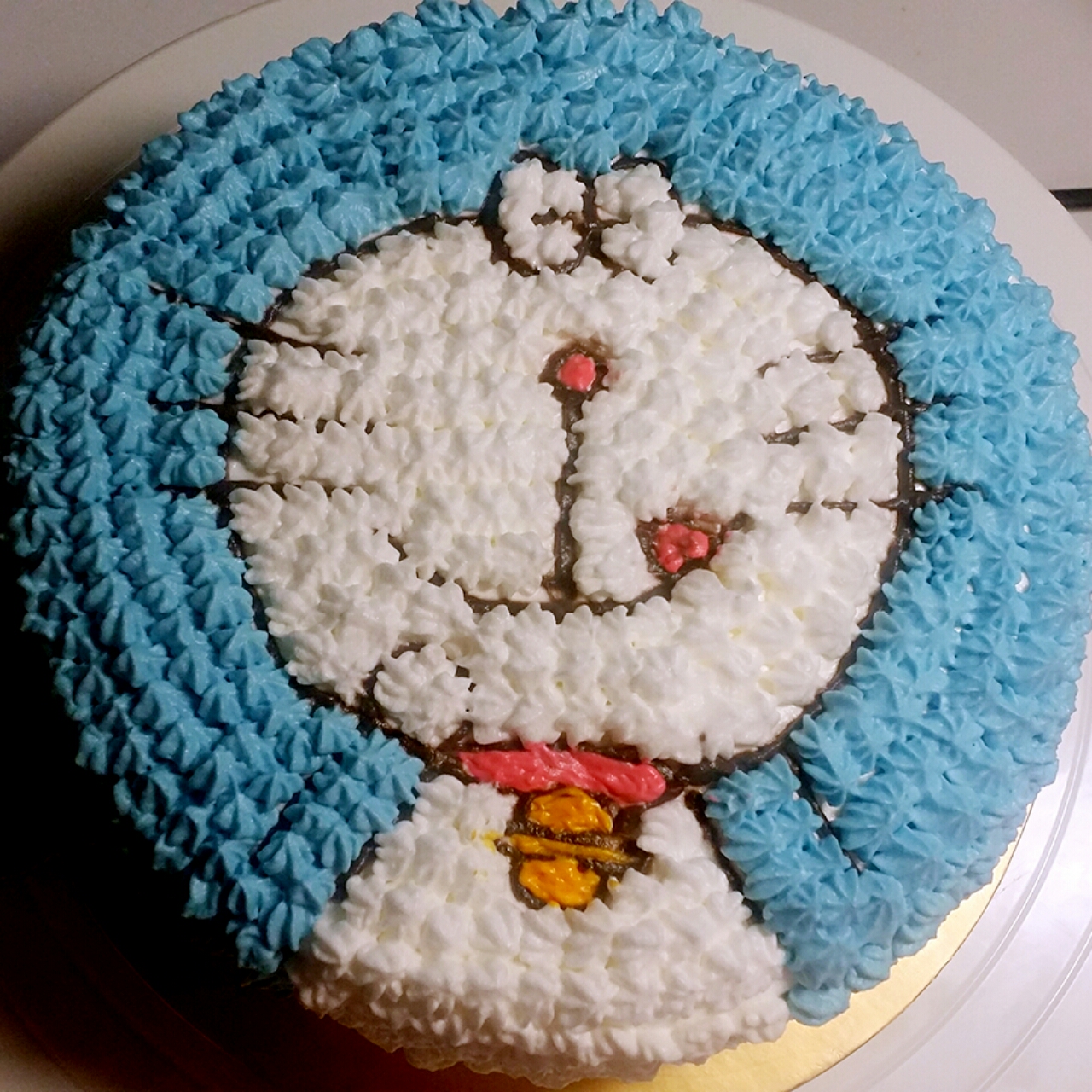 机器猫奶油蛋糕