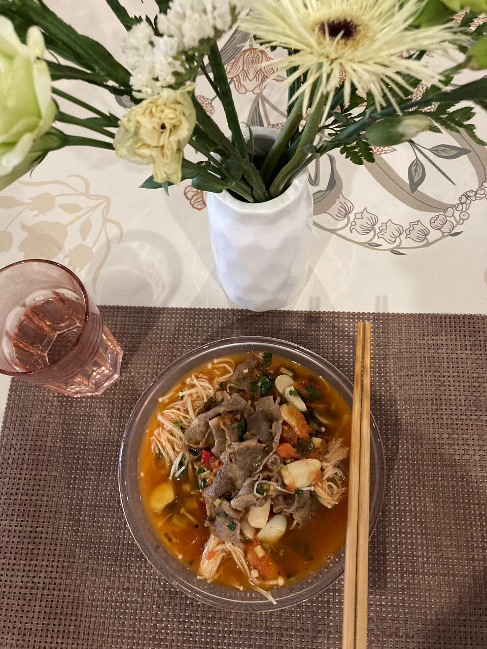 【减脂控糖】酸汤肥牛荞麦面