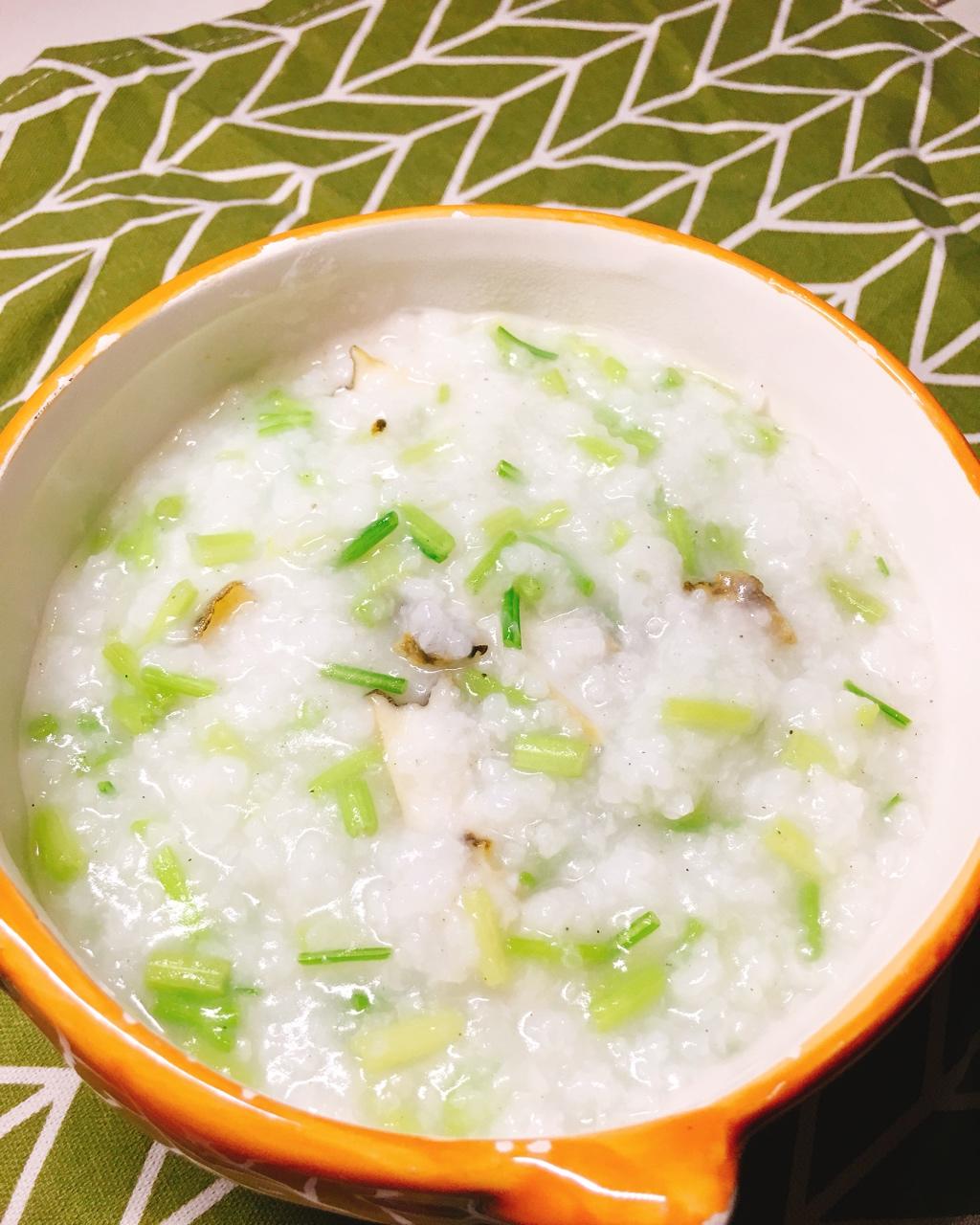 鲜芹鲍鱼粥