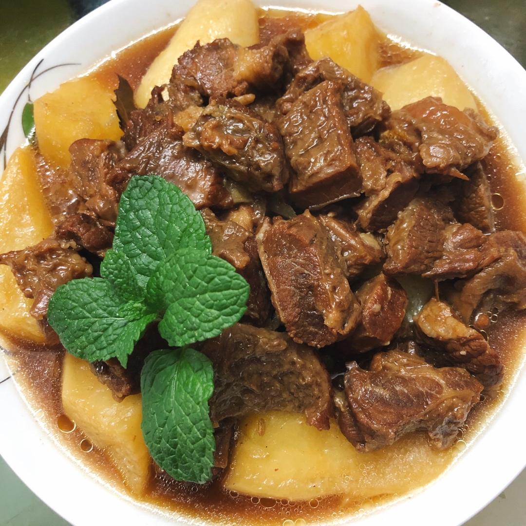 萝卜牛腩煲（高压锅版）