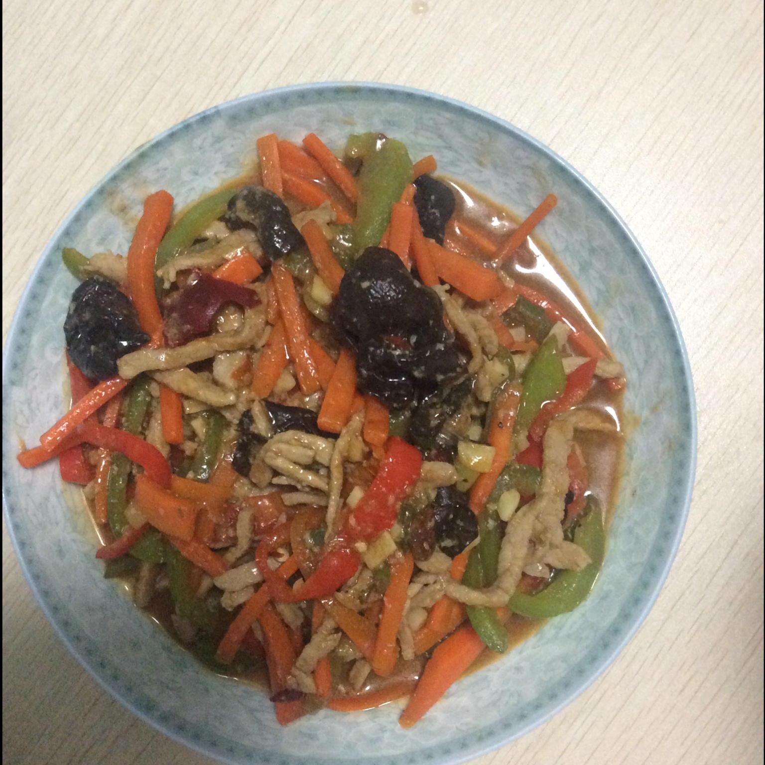 鱼香肉丝