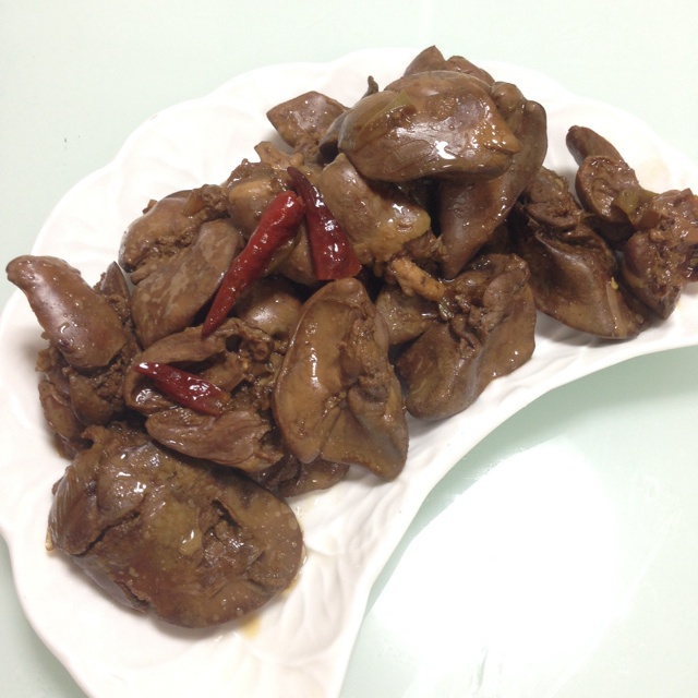 酱鸡肝