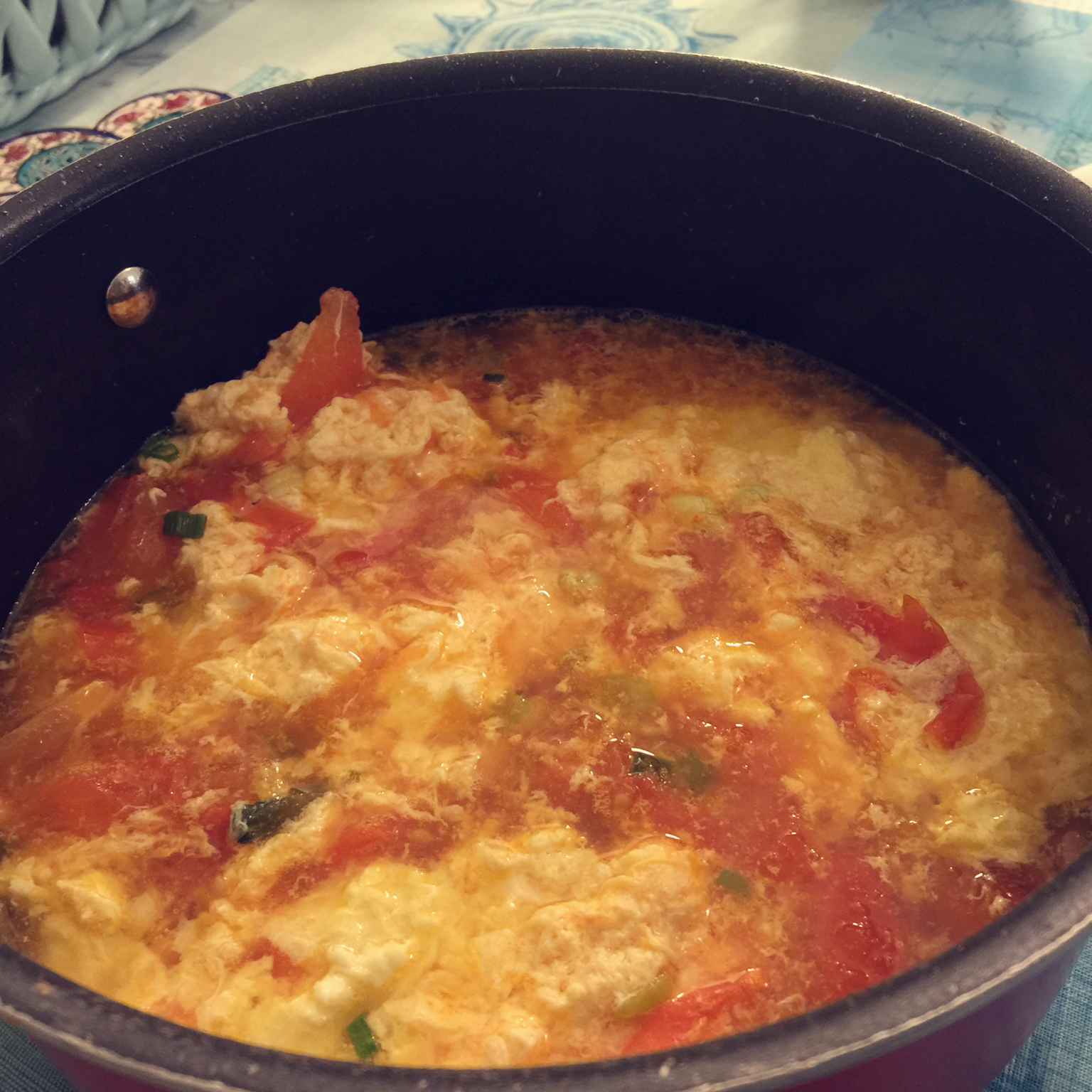 好喝到爆的西红柿鸡蛋汤