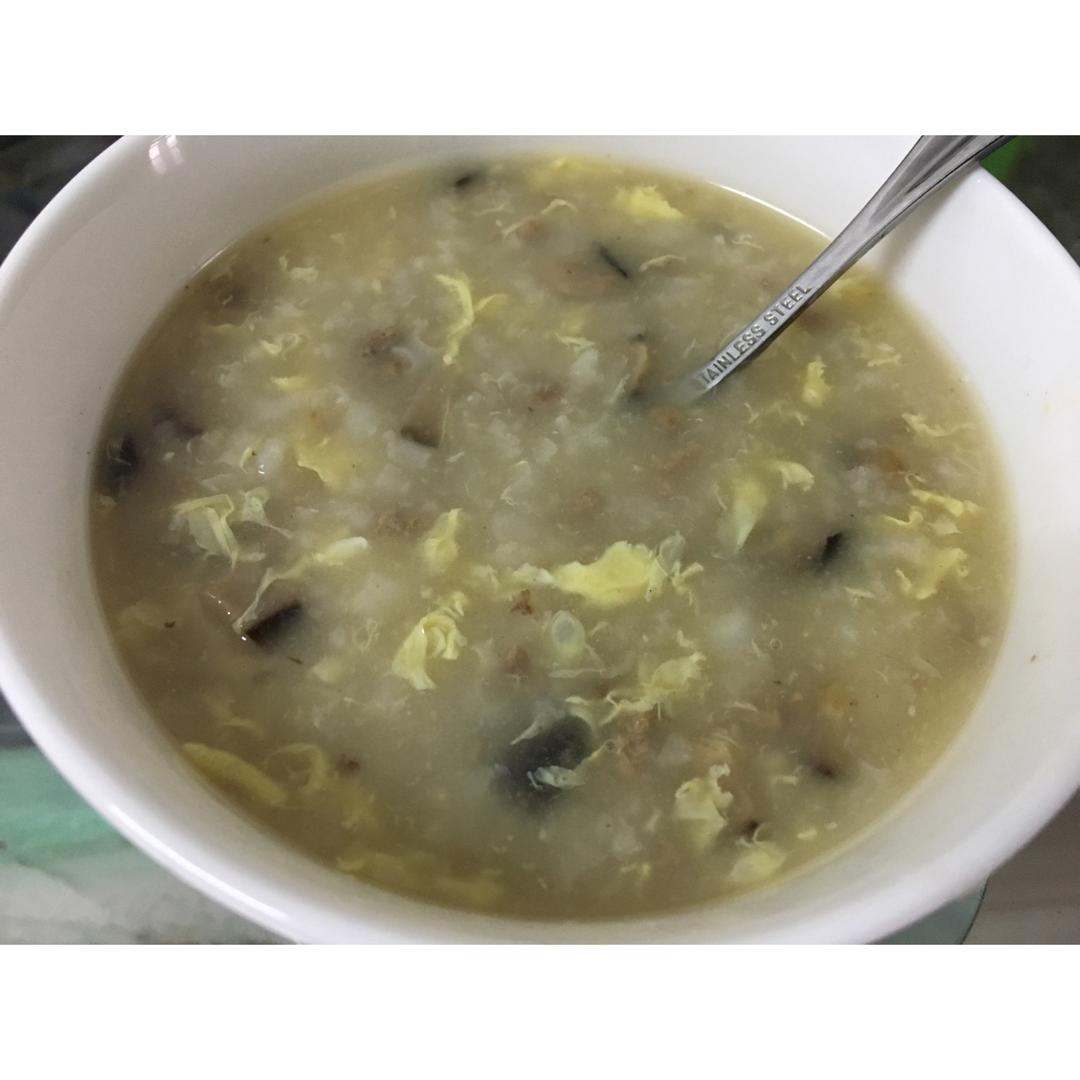 牛肉蛋花粥