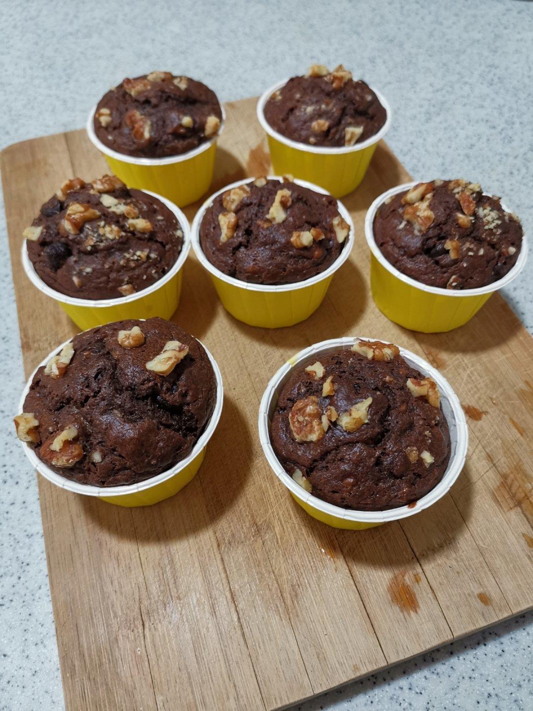 香蕉巧克力马芬