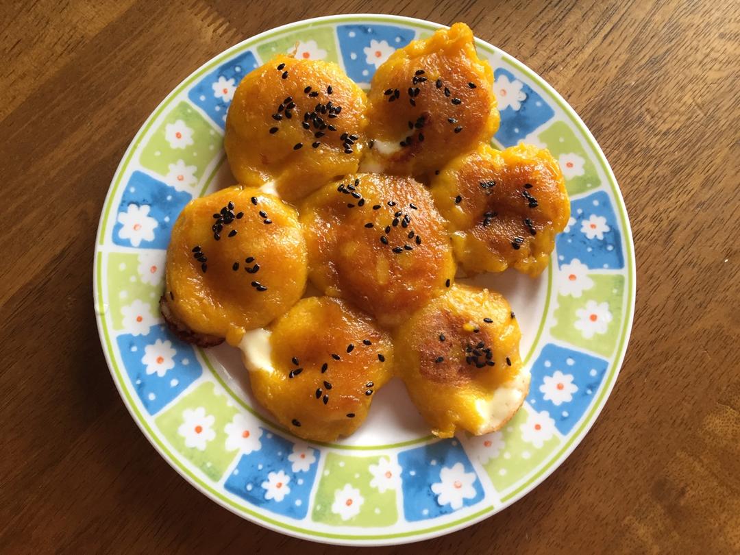 janet_w做的姐姐妹妹の南瓜爆馅小小饼姐姐妹妹の南