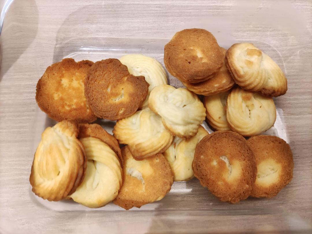 巨好吃0⃣️食材‼️酥到掉渣的淡奶油曲奇
